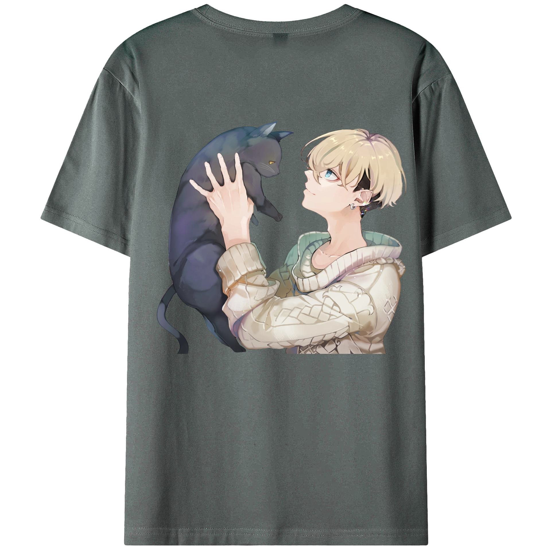 （画像用） 東京リベンジャーズ Tokyo Revengers 綿100％ メンズ半袖Tシャツ（バックプリント） 通気性